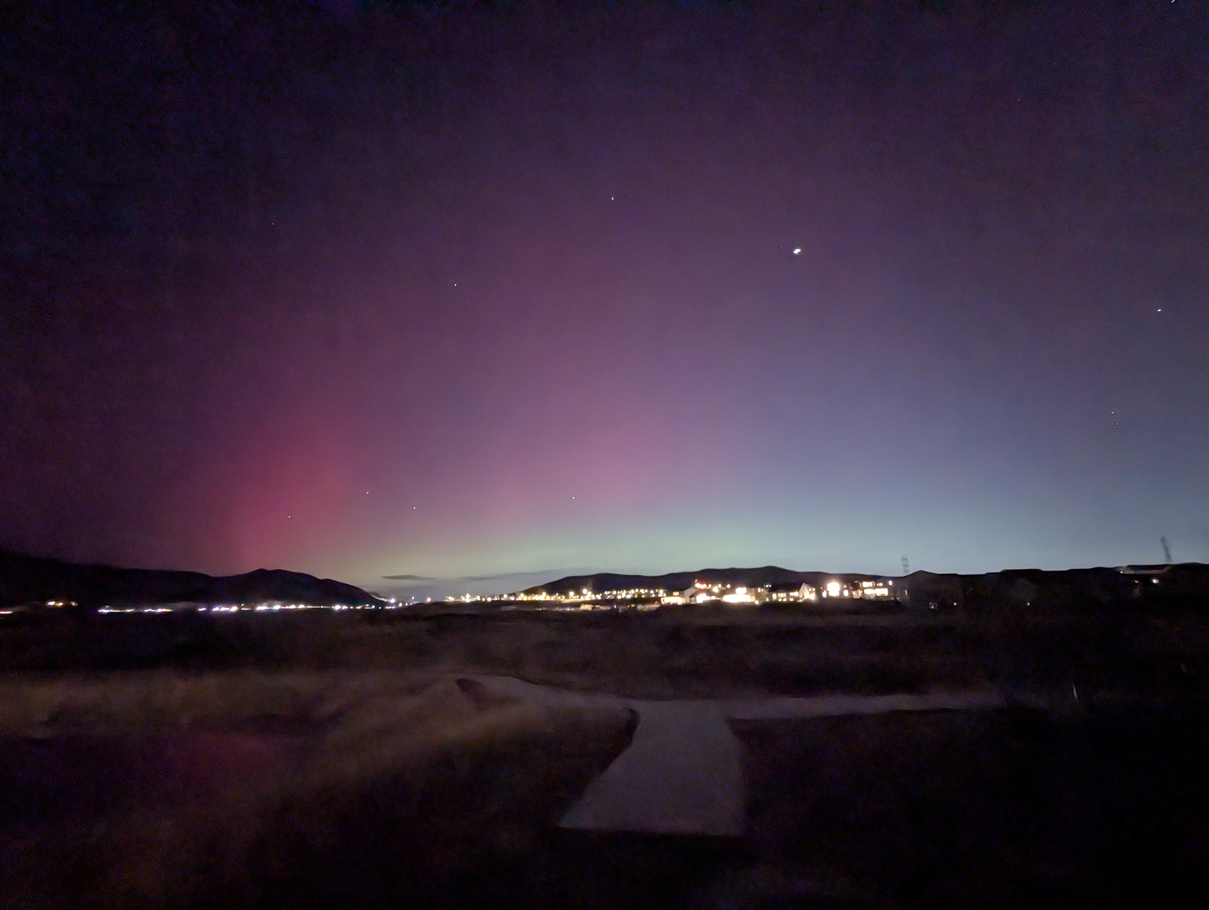 Northern Lights, Morrison, Colorado